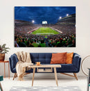 Michigan State Spartans Football Team Print - East Lansing