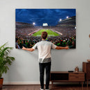 Michigan State Spartans Football Team Print - East Lansing