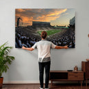 Michigan State Spartans Football Team Print - East Lansing