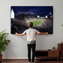 Michigan State Spartans Canvas, Framed Football Team Print -