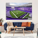 Northwestern University Wildcats Football Team Print - by MyGreatCanvas | Canvas Wall Art Prints | Photo Prints & Wall Decor