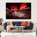 Ohio State University Buckeyes Football Team Print - by MyGreatCanvas | Canvas Wall Art Prints | Photo Prints & Wall Decor