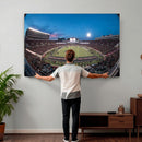 Texas Tech Red Raiders Canvas, Framed Football Team Print -