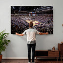 University of Nebraska Cornhuskers Basketball Team Print -