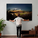 Ball State Cardinals Football Team Print - Muncie Scheumann