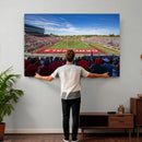 Ball State Cardinals Football Team Print - Muncie Scheumann