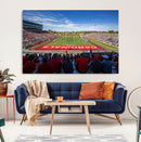 Ball State Cardinals Football Team Print - Muncie Scheumann