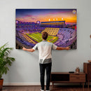 The Louisiana State University Tigers Football Team Print -