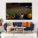 West Virginia Uni Mountaineers Football Team Print - Milan