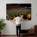 West Virginia Uni Mountaineers Football Team Print - Milan