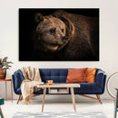 Wild Grizzly 399 Bear Canvas Wall Art Print, Bear Animal by MyGreatCanvas | Canvas Wall Art Prints | Photo Prints & Wall Decor