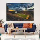 University of Wyoming Cowboys Football Team Print - Laramie by MyGreatCanvas | Canvas Wall Art Prints | Photo Prints & Wall Decor