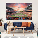 Oregon State Beavers Football Team Print - Corvallis Reser by MyGreatCanvas | Canvas Wall Art Prints | Photo Prints & Wall Decor