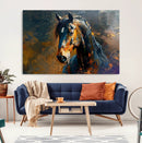 Abstract Horse Wall Art Canvas Print | Farmhouse Wall Decor by MyGreatCanvas | Canvas Wall Art Prints | Photo Prints & Wall Decor