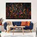 Large Floral Painting Print Illustration Flowers Canvas Wall by MyGreatCanvas | Canvas Wall Art Prints | Photo Prints & Wall Decor