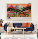 Yayoi 1986 Wall Art Print – Vibrant Sabi Sabi Japanese