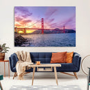 Golden Gate Bridge Wall Art Canvas Print – Framed San by MyGreatCanvas | Canvas Wall Art Prints | Photo Prints & Wall Decor