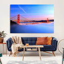 Large San Francisco Wall Art Canvas Print – Framed Golden by MyGreatCanvas | Canvas Wall Art Prints | Photo Prints & Wall Decor
