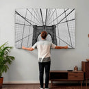 Large Brooklyn Bridge Wall Art Canvas Print