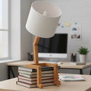 Creative Shape-Changing Wooden Lamp – Foldable Modern Desk Light for Bedroom, Study & Living Room by 2Dropme