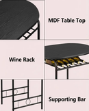 3-Piece Dining Set for 2 – Minimalist Wooden Table + 2 Metal Frame Chairs by 2Dropme