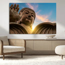 Buddha Statue and Daylight Wall Art, Buddha Statue Wall Art by MyGreatCanvas | Canvas Wall Art Prints | Photo Prints & Wall Decor