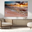 Sunset on Ocean Wall Art Canvas Print by MyGreatCanvas | Canvas Wall Art Prints | Photo Prints & Wall Decor
