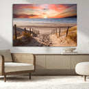 Sunset on the Sea Wall Art Canvas Print by MyGreatCanvas | Canvas Wall Art Prints | Photo Prints & Wall Decor