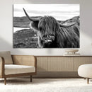 Longhorn Steer Canvas Print Wall Art, Highland Cow Canvas by MyGreatCanvas | Canvas Wall Art Prints | Photo Prints & Wall Decor