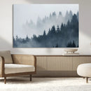 Foggy Pine Forest Wall Art Canvas Print by MyGreatCanvas | Canvas Wall Art Prints | Photo Prints & Wall Decor
