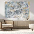Radiant Abstract Wood Rings Canvas Art – Modern Triptych by MyGreatCanvas | Canvas Wall Art Prints | Photo Prints & Wall Decor