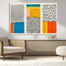 Canvas Print Wall Art Abstract Illustrs Art Boho, Framed