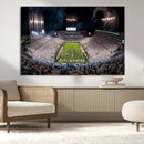 Penn Stadium Football Wall Art Canvas Print, Pennsylvania