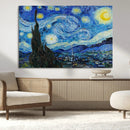 Vincent Van Gogh The Starry Night Abstract Wall Art Canvas