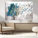 Tree Butterfly Abstract Tree and Butterfly Wall Art Canvas