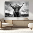 Scottish Cow Wall Art Canvas Print | Longhorn Wall Art | by MyGreatCanvas | Canvas Wall Art Prints | Photo Prints & Wall Decor