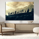 Fellowship Journey Wall Art – Fantasy Adventure Canvas Print by MyGreatCanvas | Canvas Wall Art Prints | Photo Prints & Wall Decor
