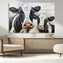 Vintage Baby and Mom Cattle Wall Art Canvas Print by MyGreatCanvas | Canvas Wall Art Prints | Photo Prints & Wall Decor