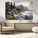 Serene Coastal View of Acadia National Park - Stunning