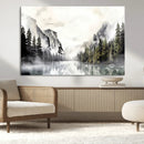 Yosemite Valley Wall Art Canvas Print – Framed and Ready to