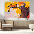 High-Quality Giclee Canvas Print – Framed Calvin Wall Art