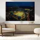 Michigan Stadium Night Game Wall Art – Sports Arena Aerial by MyGreatCanvas | Canvas Wall Art Prints | Photo Prints & Wall Decor