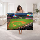 Angel Stadium Aerial Canvas Print – Los Angeles Angels
