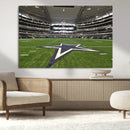 Dallas Cowboys Football Team Print - Arlington AT&T Stadium by MyGreatCanvas | Canvas Wall Art Prints | Photo Prints & Wall Decor