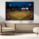 St. Louis Cardinals Baseball Team Print - Busch Stadium Wall by MyGreatCanvas | Canvas Wall Art Prints | Photo Prints & Wall Decor
