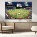 Citi Field Wall Art Print | 3-Panel New York Mets Baseball