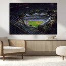 Los Angeles Dodgers Baseball Team Print - California Dodger by MyGreatCanvas | Canvas Wall Art Prints | Photo Prints & Wall Decor