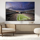 New England Patriots Football Team Print - Foxborough by MyGreatCanvas | Canvas Wall Art Prints | Photo Prints & Wall Decor