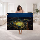 Michigan Wolverines Football Team Print - Michigan Stadium