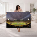 Michigan Wolverines Print - Michigan Stadium Wall Art Canvas